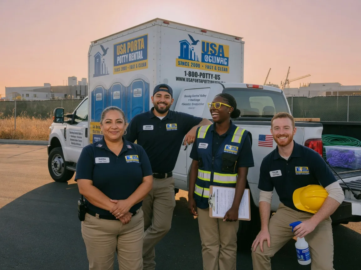 Portable Toilet Rental company in Harristown, IL